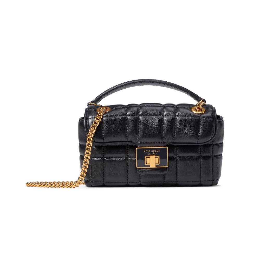 Kate Spade New York Evelyn Quilted Leather Small Shoulder Bag.